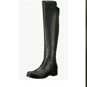 Blondo Black Leather Over-the-Knee Velma Boots, 7